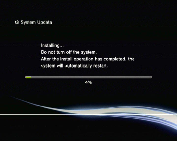 ps3 system update
